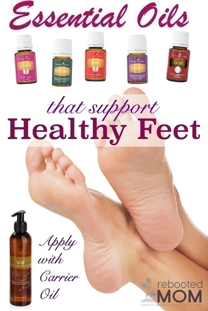 Essential Oils for Healthy Feet