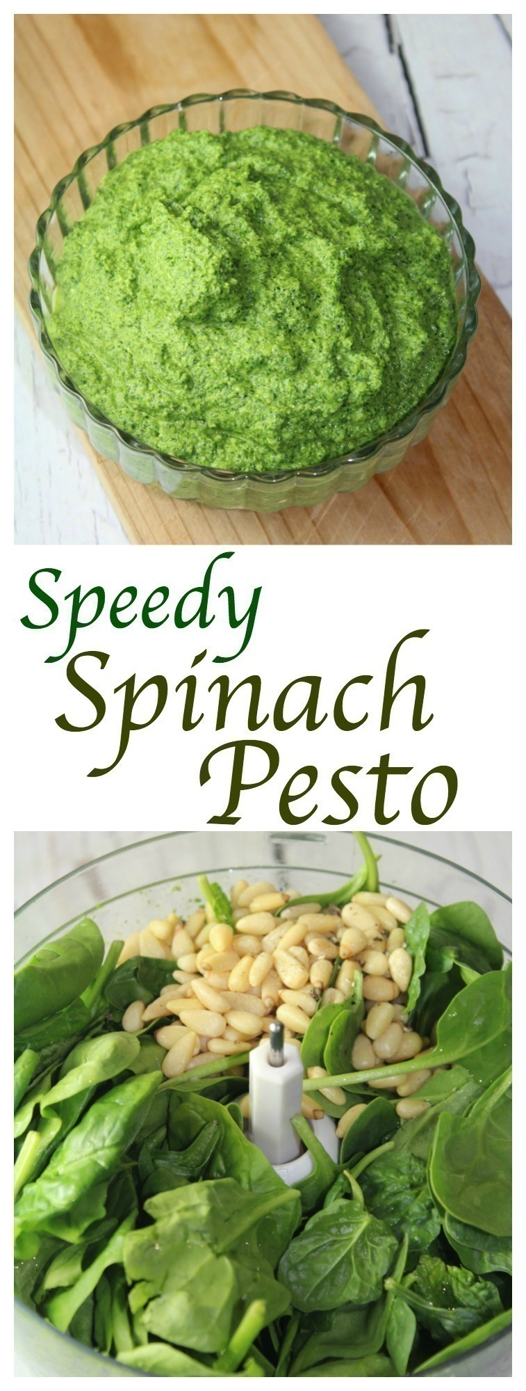 Speedy Spinach Pesto
