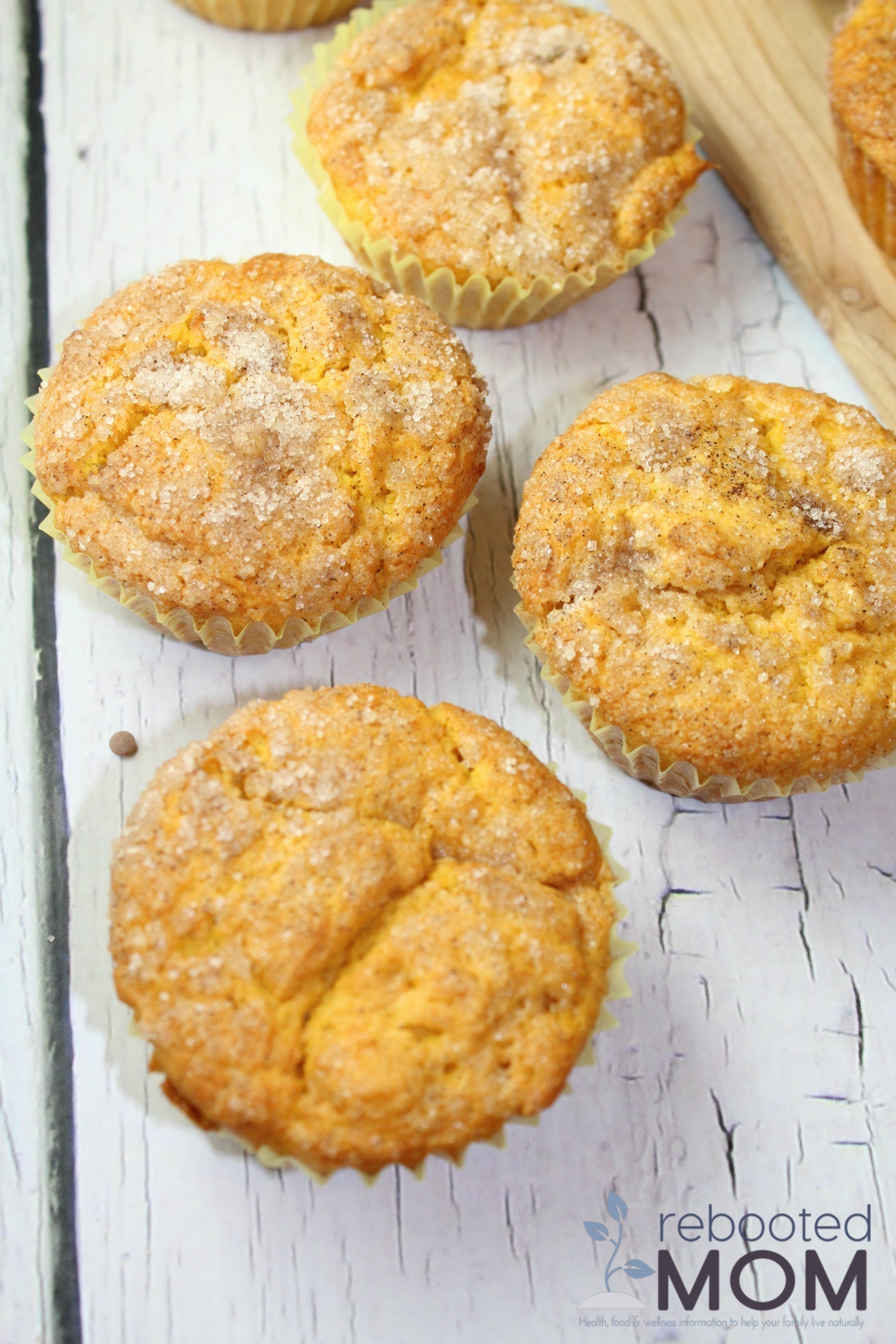 Cinnamon Crunch Sweet Potato Muffins