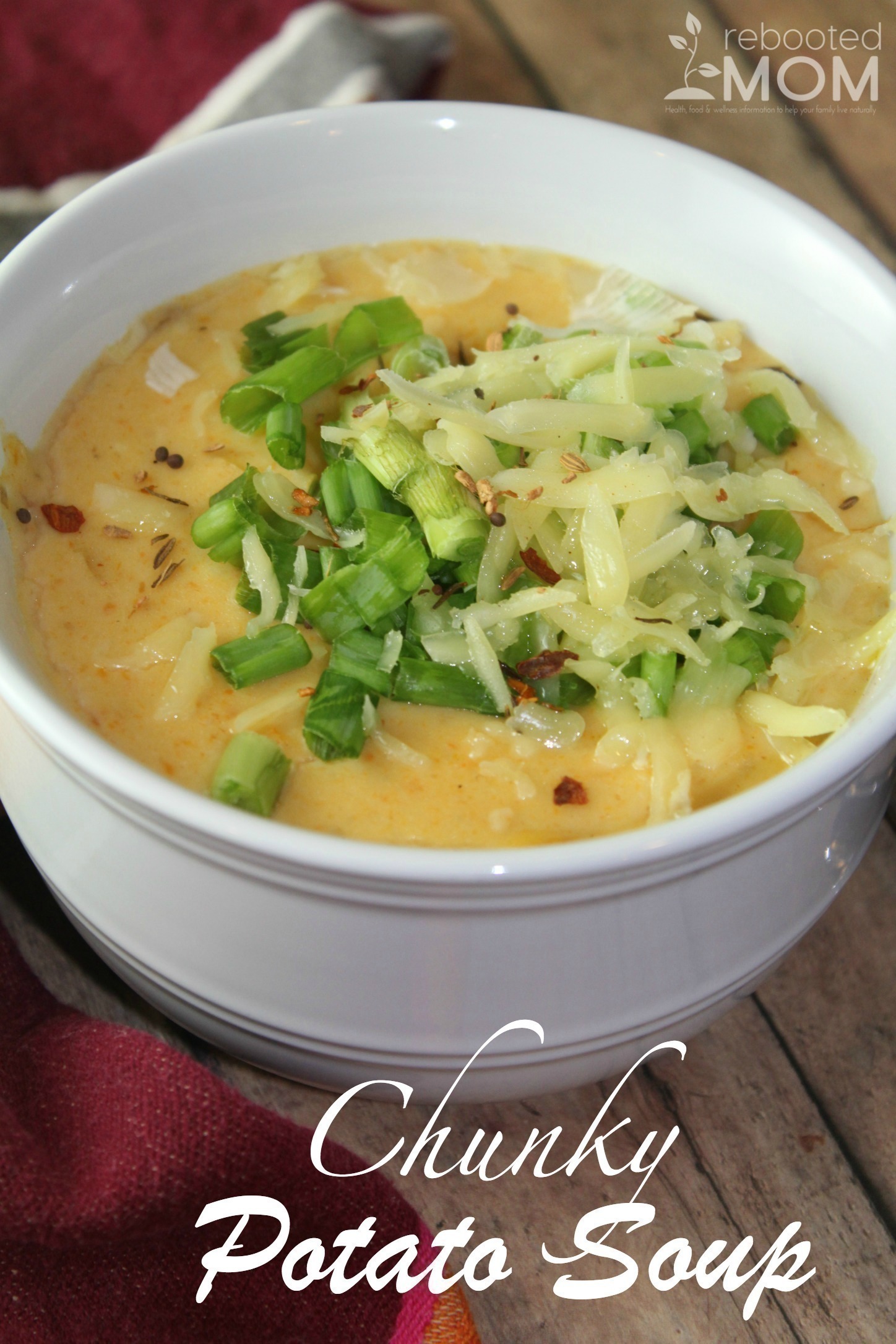 This part creamy, part chunky loaded potato soup is the ultimate comfort food for fall and easily whipped up in the Instant Pot!