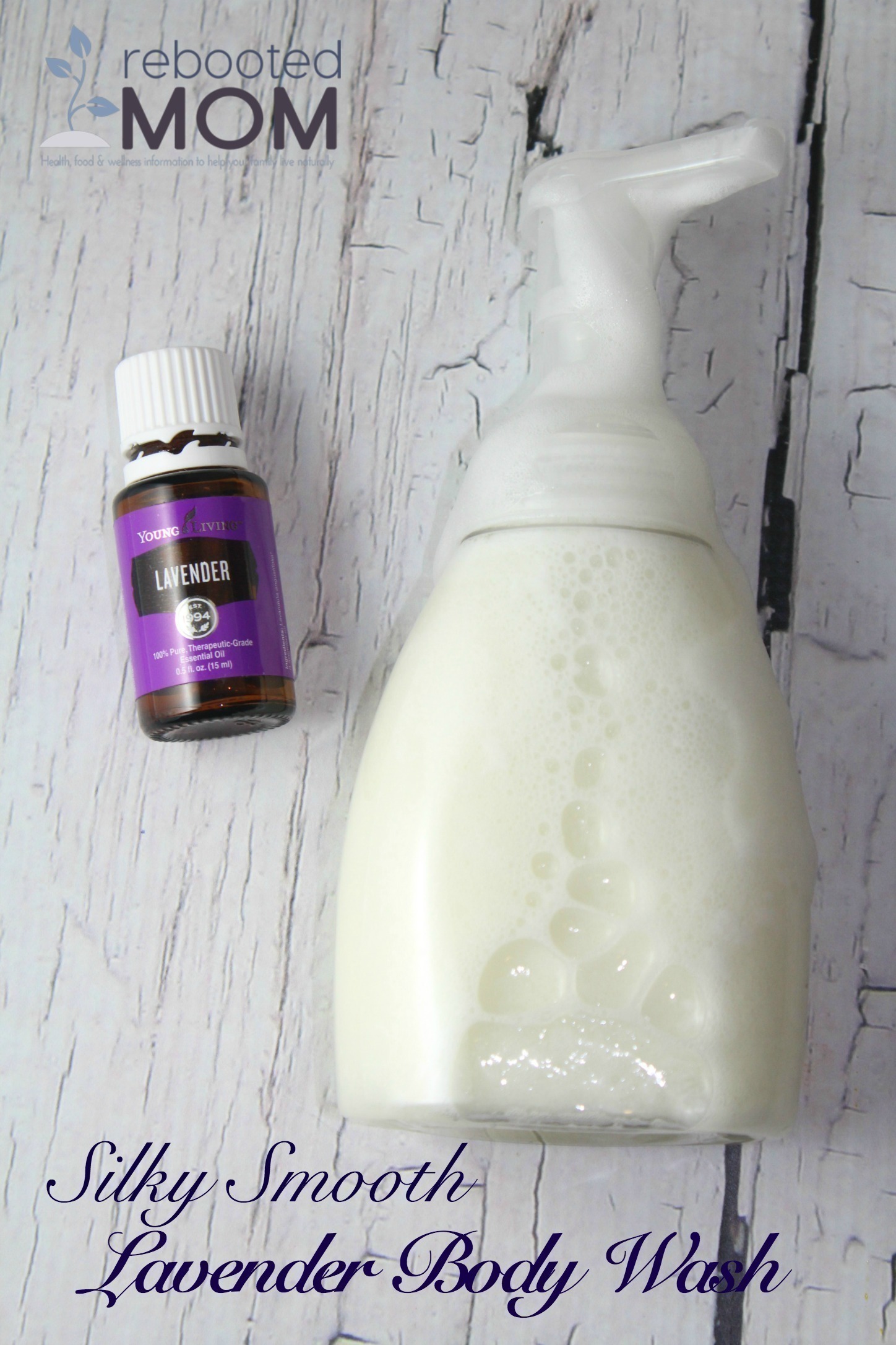 Homemade Silky Smooth Lavender Body Wash