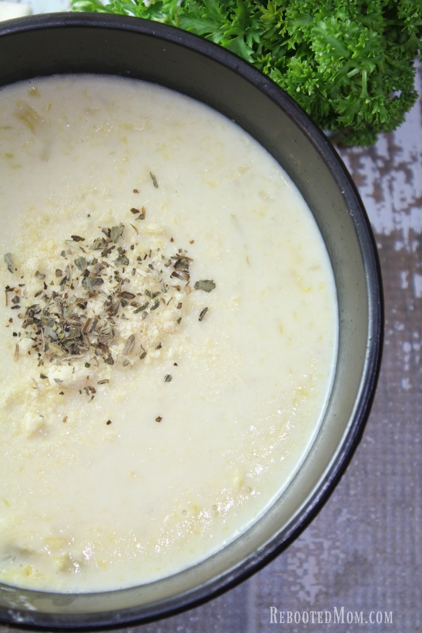 This Leek & Yellow Squash Soup is thick, rich and incredibly easy to make!