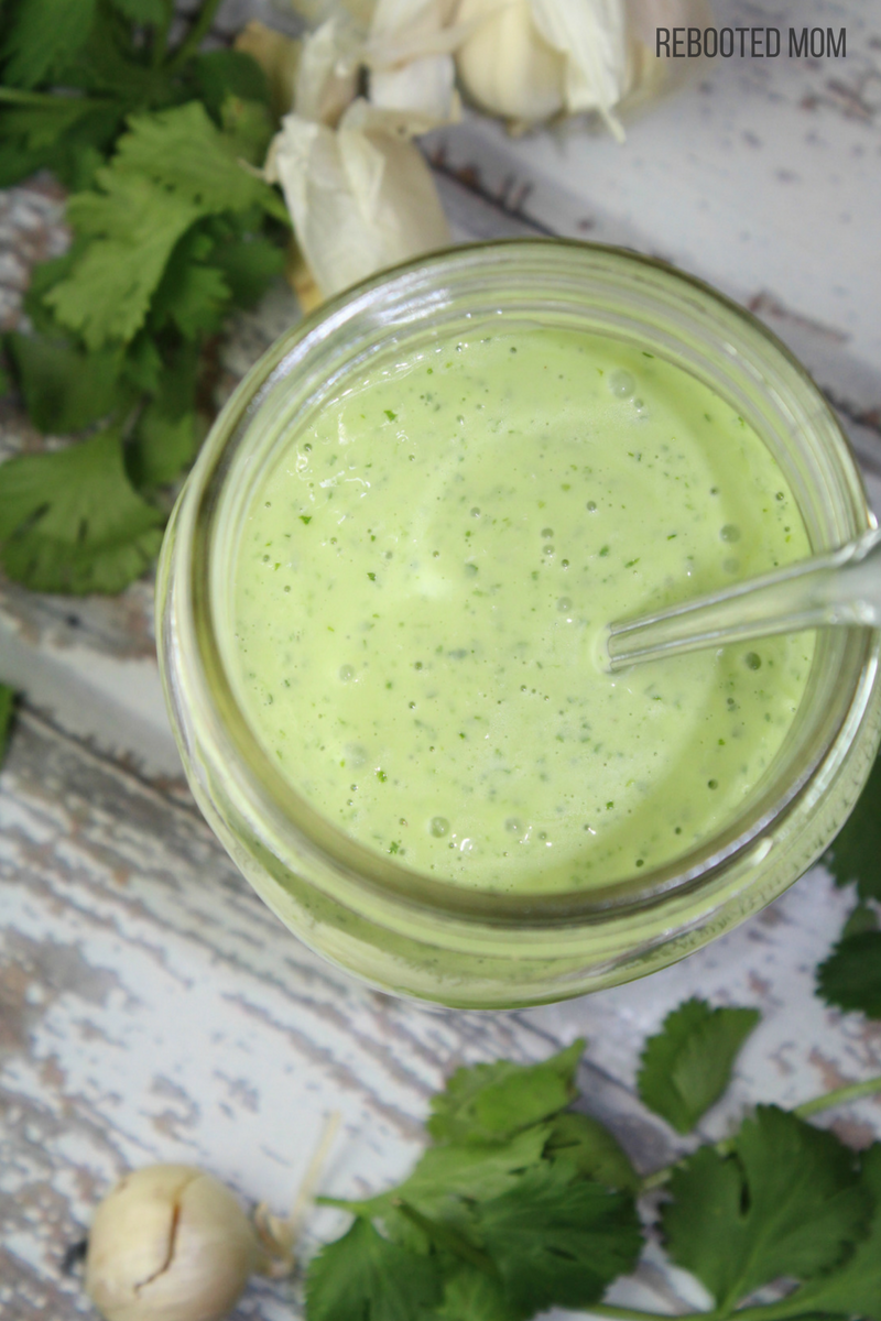 Combine cilantro, serrano peppers, and garlic to make this creamy sauce with LOTS of zing. Use it as a dressing on fish tacos, chicken tacos or serve as an appetizing dip.