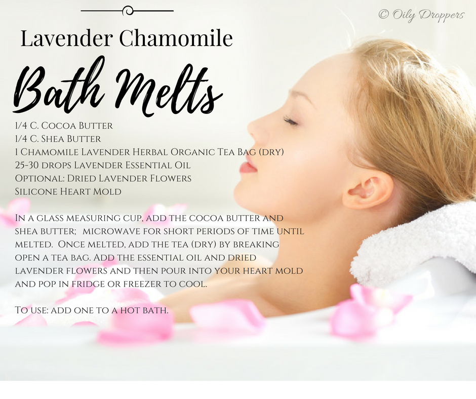 These Lavender Chamomile Bath Melts are incredibly easy to make, and such a fun gift idea for friends, teachers or family! 