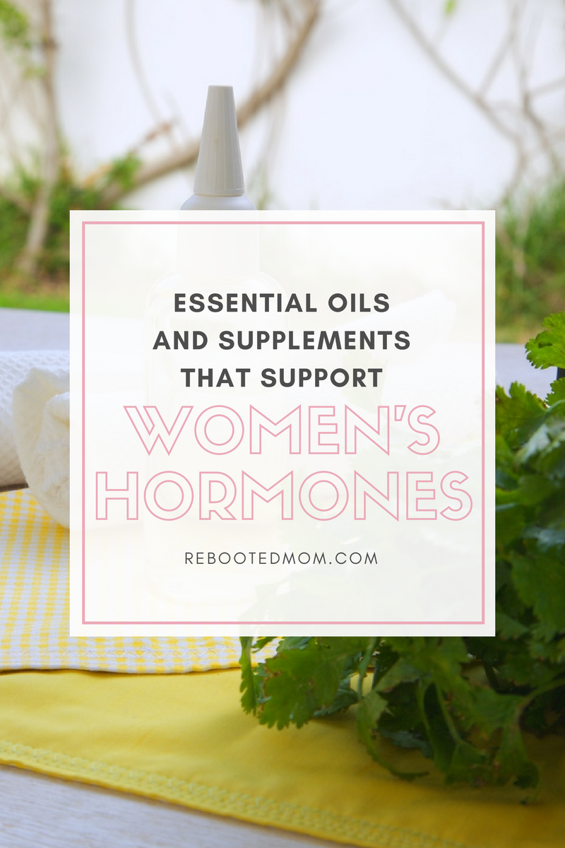 Hormones are an important part of our health as women - find out what Essential Oils Support Women's Hormones.