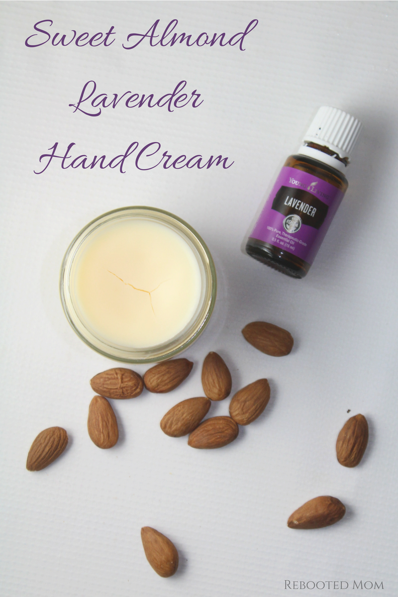 This Sweet Almond Lavender Hand Cream is an incredible moisturizer for dry hands.