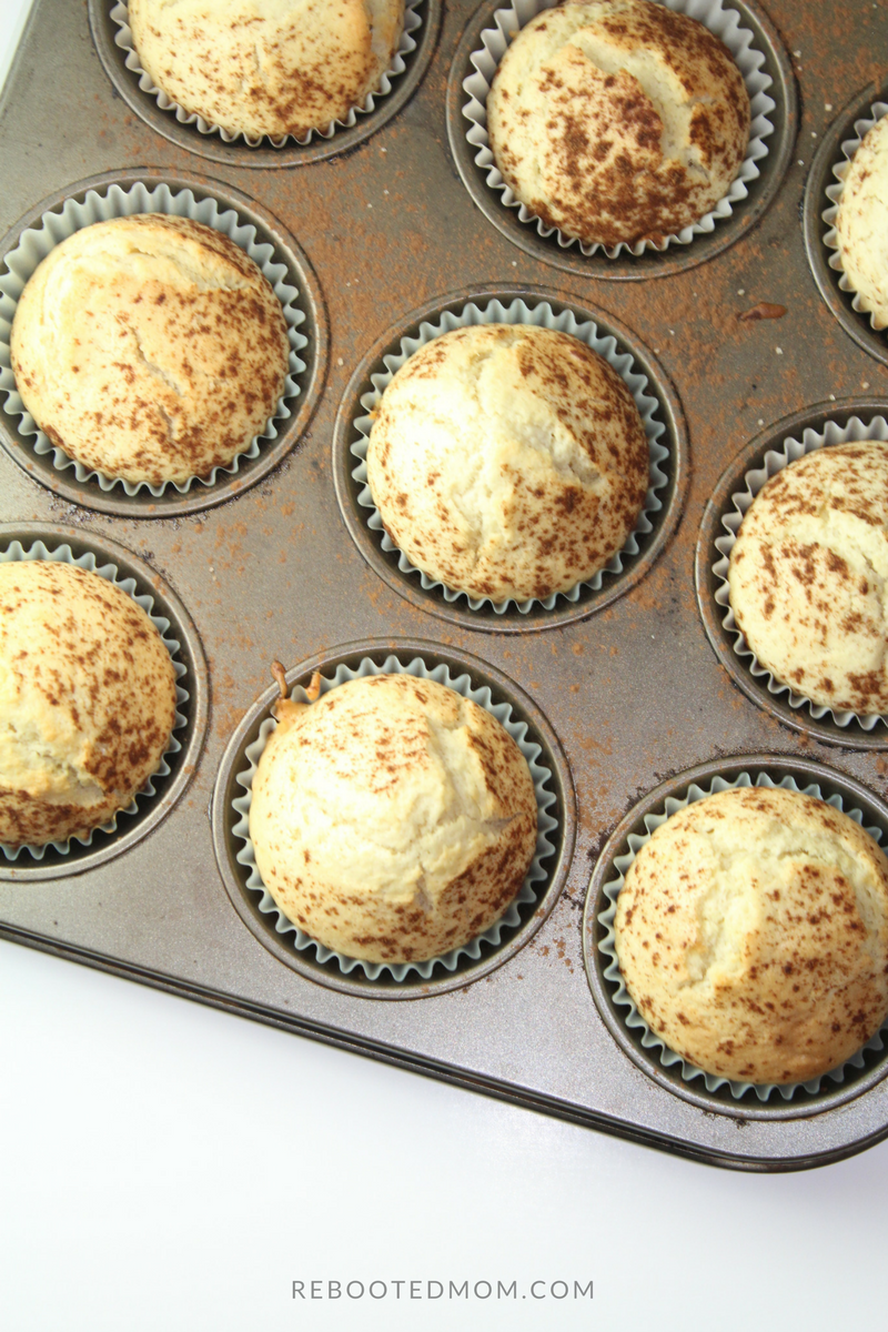 These cinnamon sugar coconut and vanilla muffins are the perfect combination of savory and sweet - easy to make and wonderful to bake as a gift!
