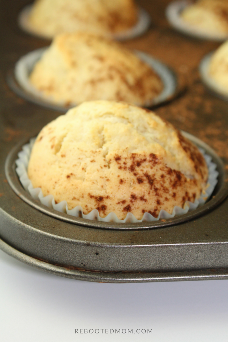 These cinnamon sugar coconut and vanilla muffins are the perfect combination of savory and sweet - easy to make and wonderful to bake as a gift!