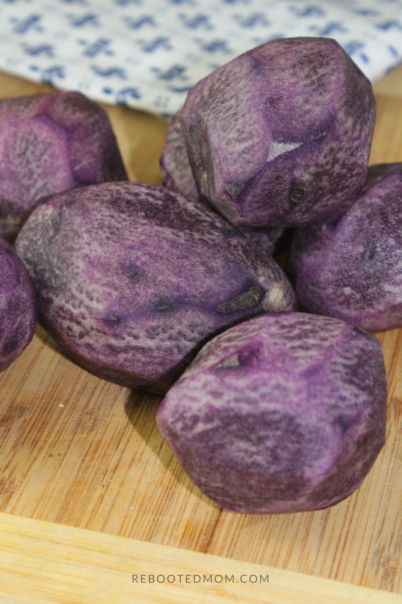 Purple Potatoes bring a new level of comfort to these soft and fluffy dinner rolls.