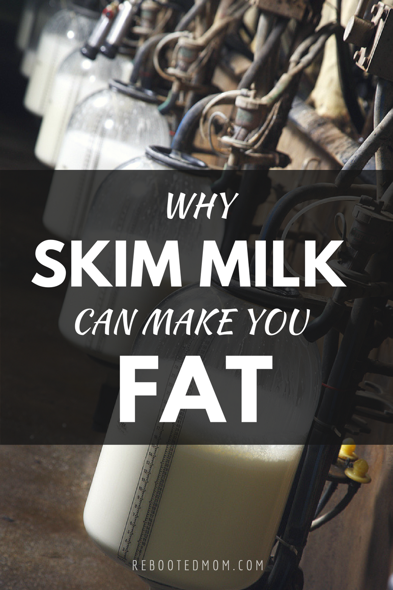Do you drink low fat or skim because you fear that drinking full fat will make you fat? That couldn't be farther from the truth. Discover why skim milk can make you fat.