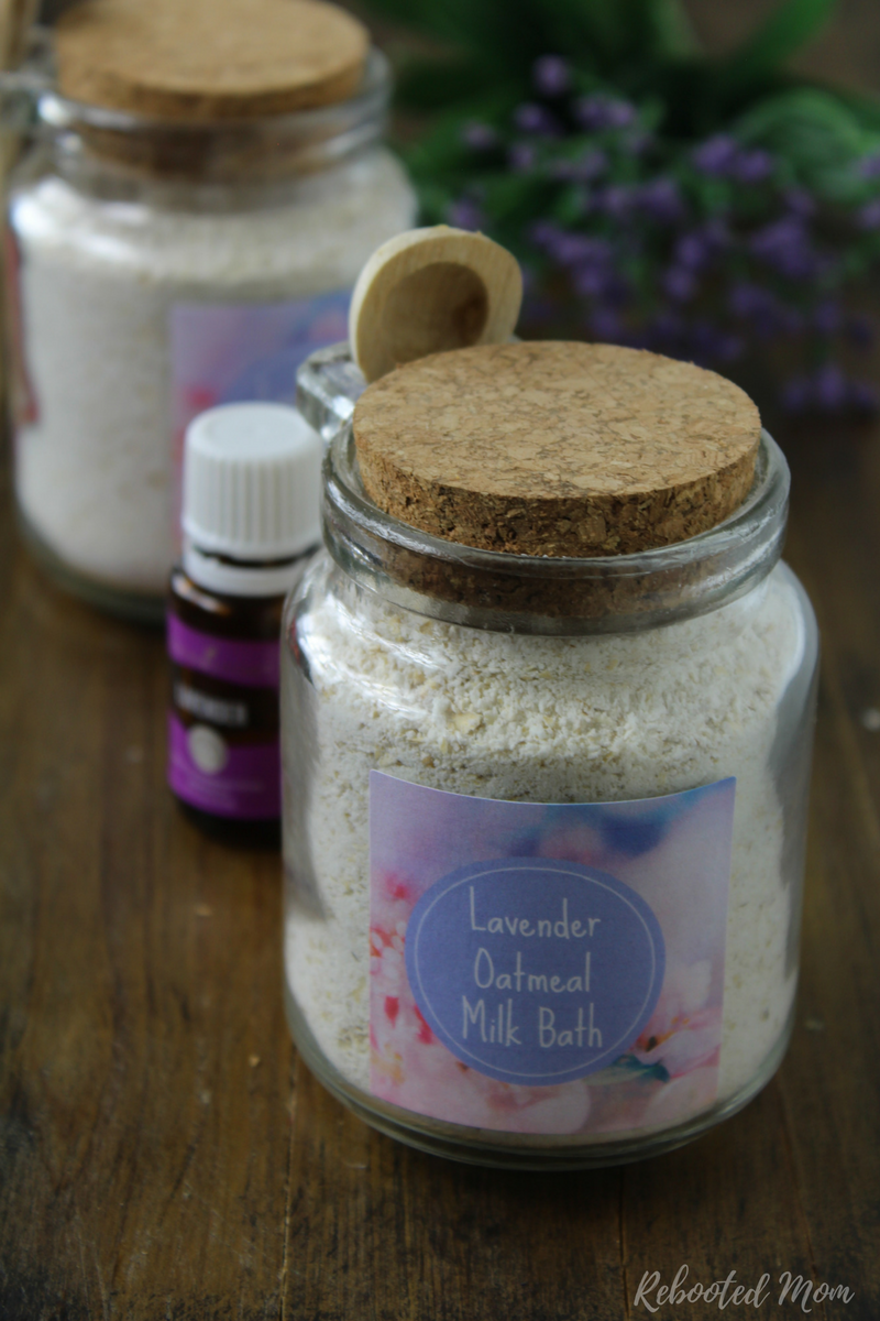 This Oatmeal Lavender Milk Bath is such a wonderful way to support and nourish your skin!