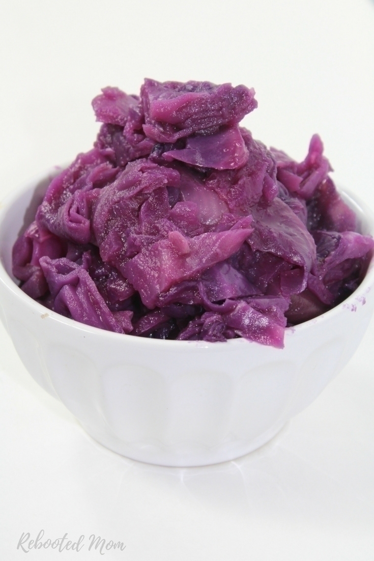 This easy Instant Pot Sweet & Sour Red Cabbage is a combination of sweet and tangy and a wonderful way to make an easy side that everyone will love!