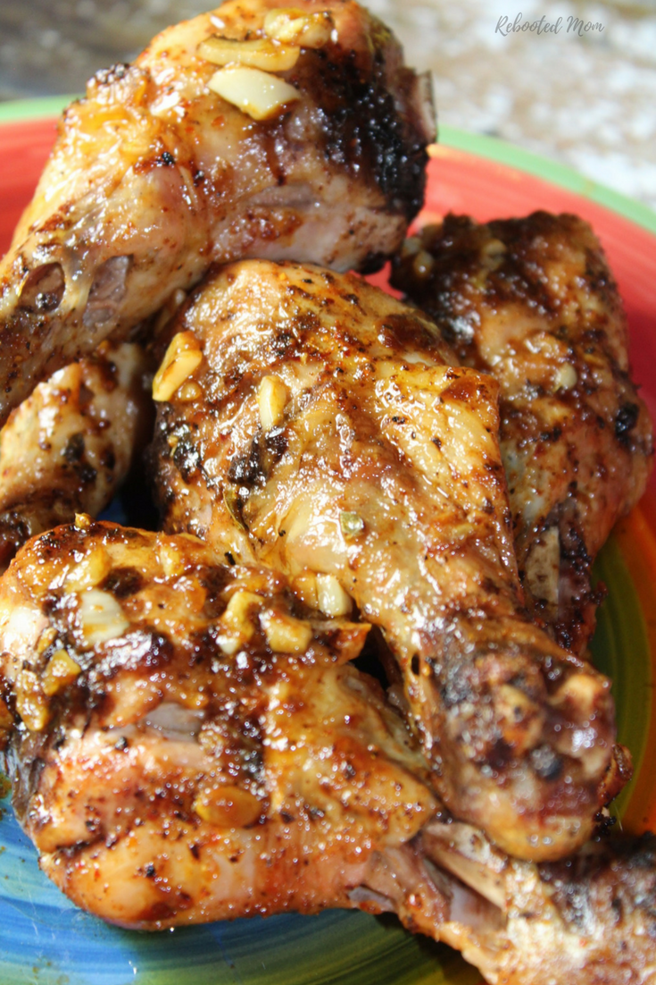 These Chile Lemon Garlic Drumsticks are full of rich, spicy flavor and the perfect reason to fire up the grill this summer!