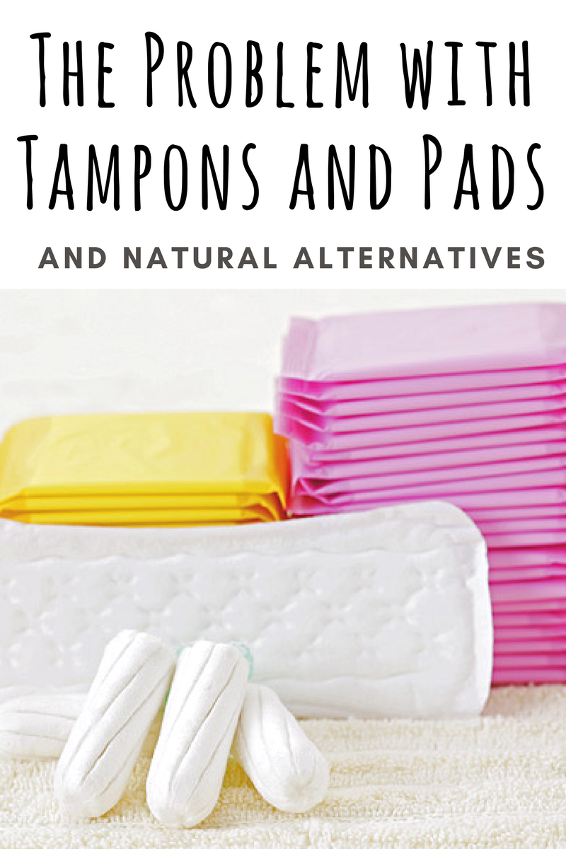 Pads and tampons are a necessity for most women - and truth is, they contain a host of chemicals that you put very close to your body (and in some cases, IN your body). Here are some reasons to avoid using them, and some natural (healthier) options.