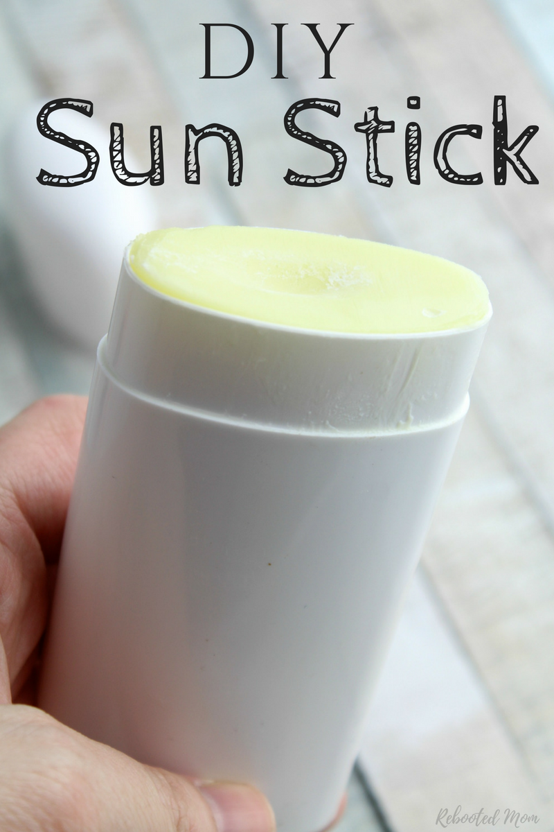 If you are spending time outside this summer, you'll want to whip up these easy homemade, beach cream sticks to help protect you and the family this summer.