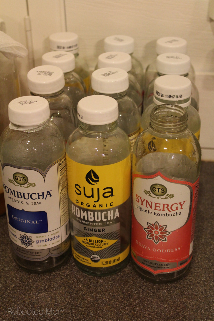 Kombucha is a fermented probiotic beverage of black or green tea and sugar, that can be easily made at home with a tremendous cost savings. #probiotic | #fermented | #kombucha