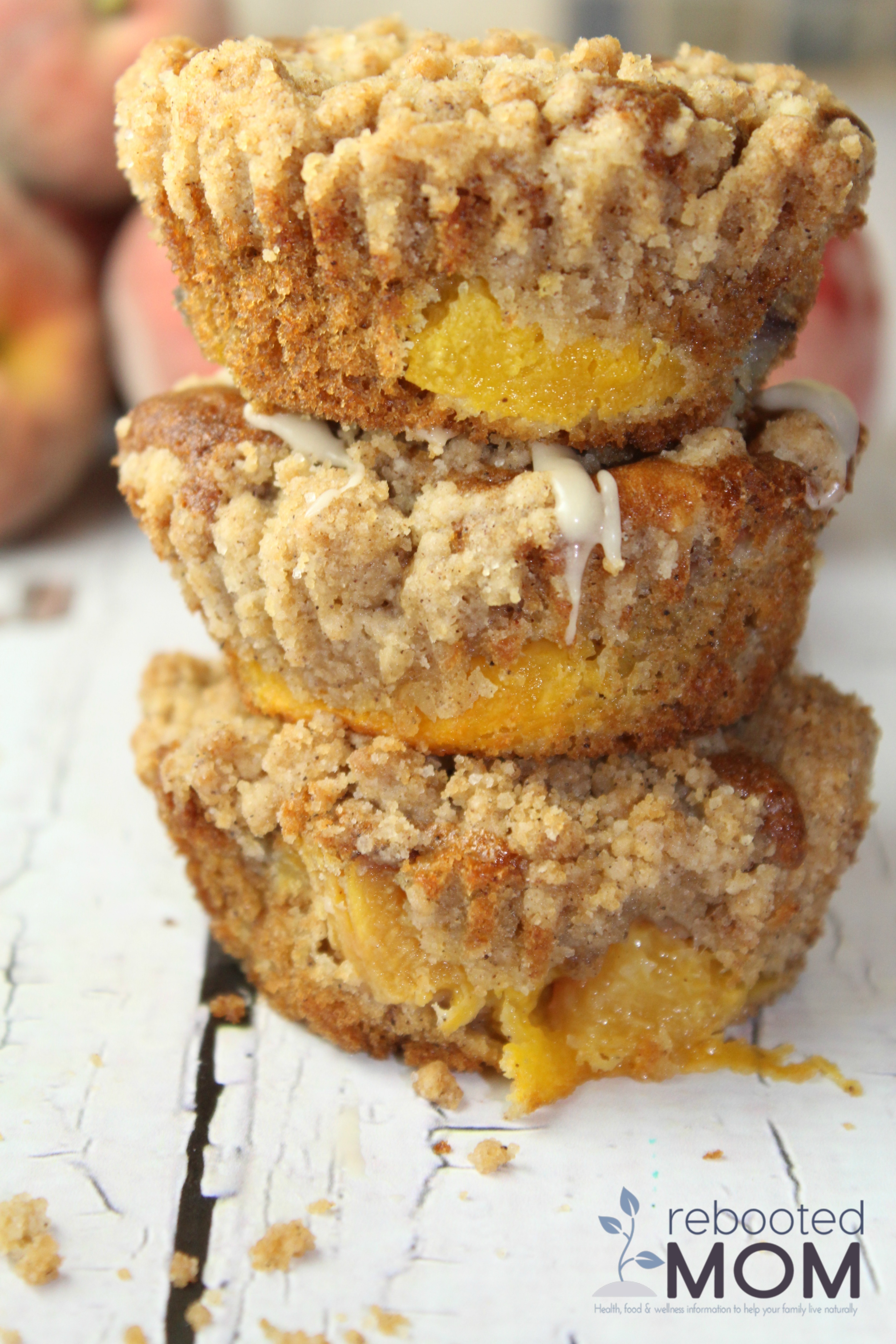 Peach Muffins 