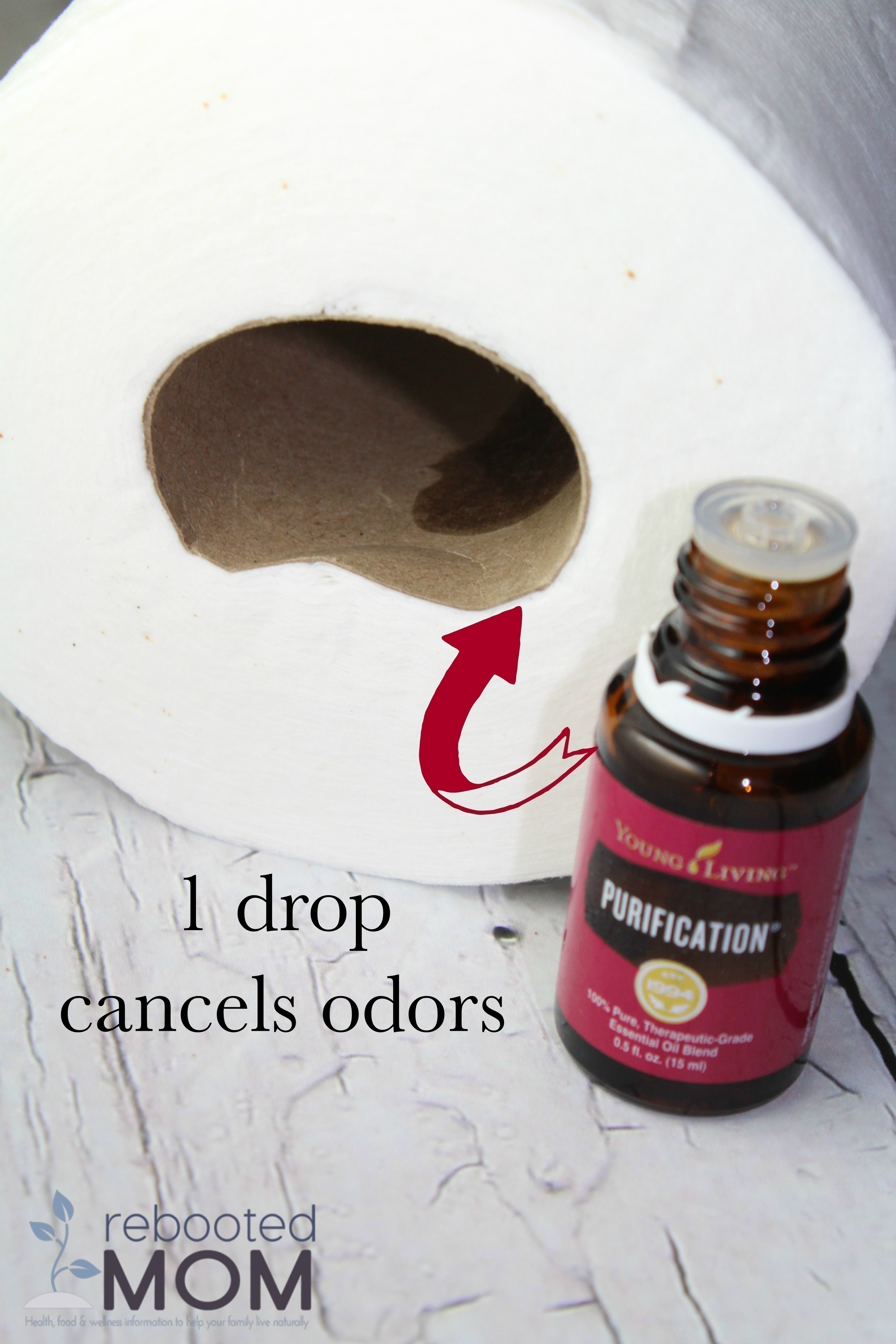 Get rid of Odors in the Bathroom with ONE Drop!