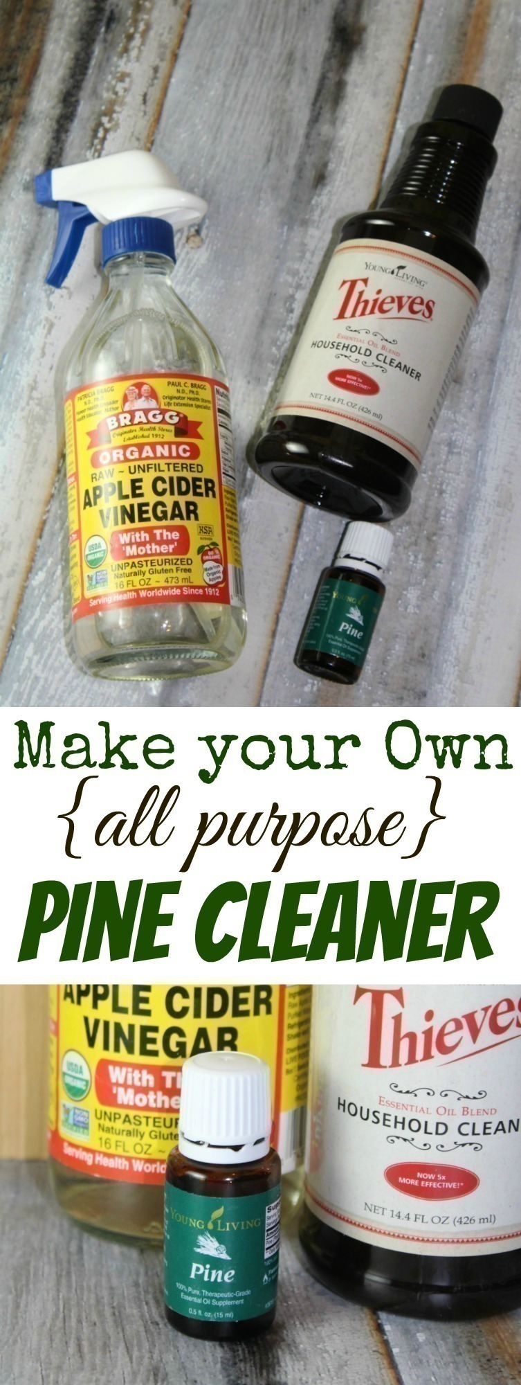 All Purpose Pine Cleaner (DIY!)