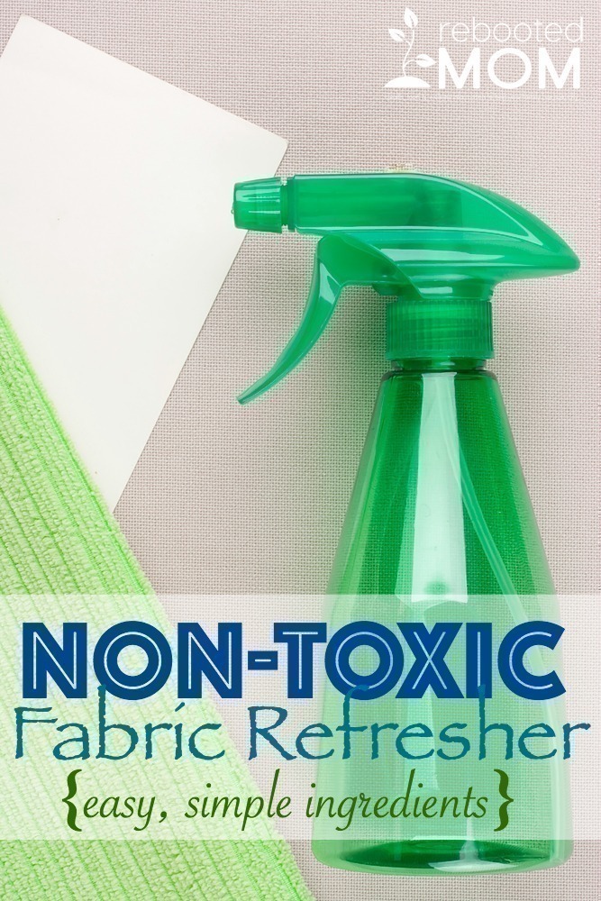 Non-Toxic Fabric Refresher (easy, simple ingredients!)