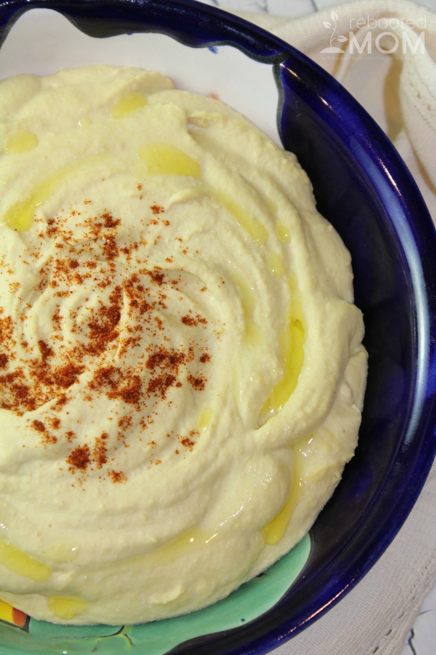 This hatch chile hummus takes traditional hummus up a notch with the flavor of these roasted hatch chiles.