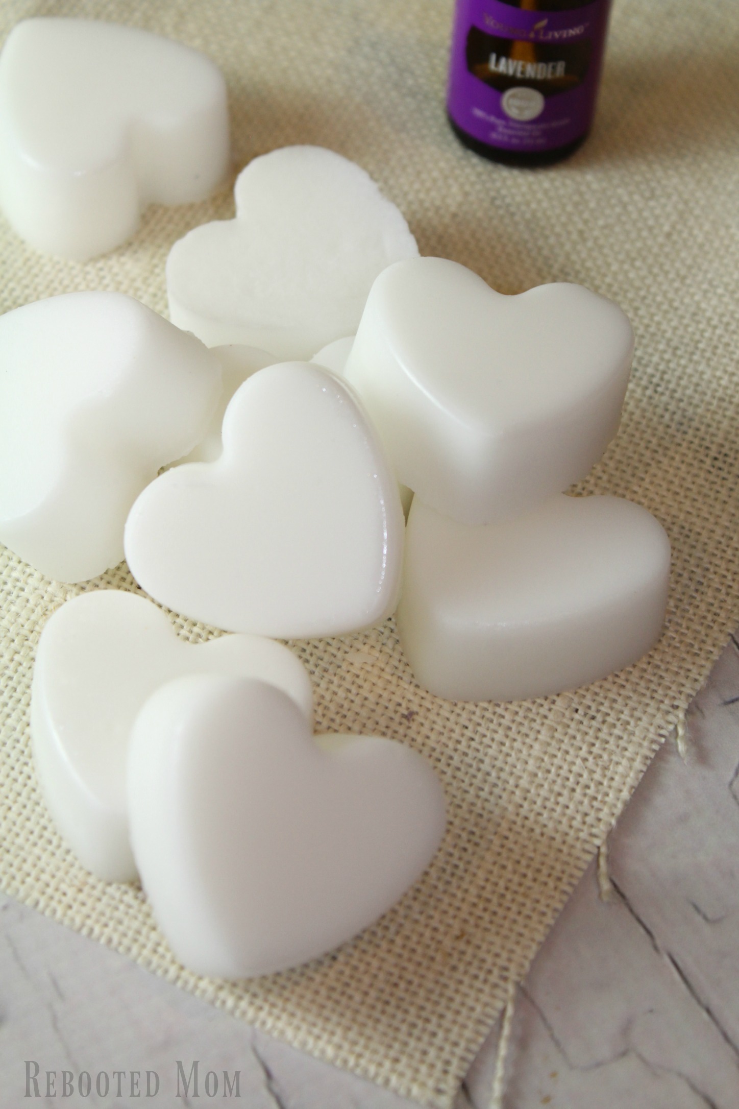 These Lavender Coconut Oil Bath Melts are an easy, and inexpensive way to moisturize dry skin.