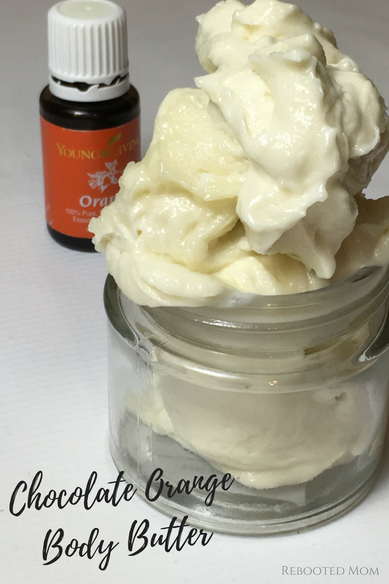 This Chocolate Orange Body Butter is amazingly thick and luxurious - you'll want to lick yourself silly!