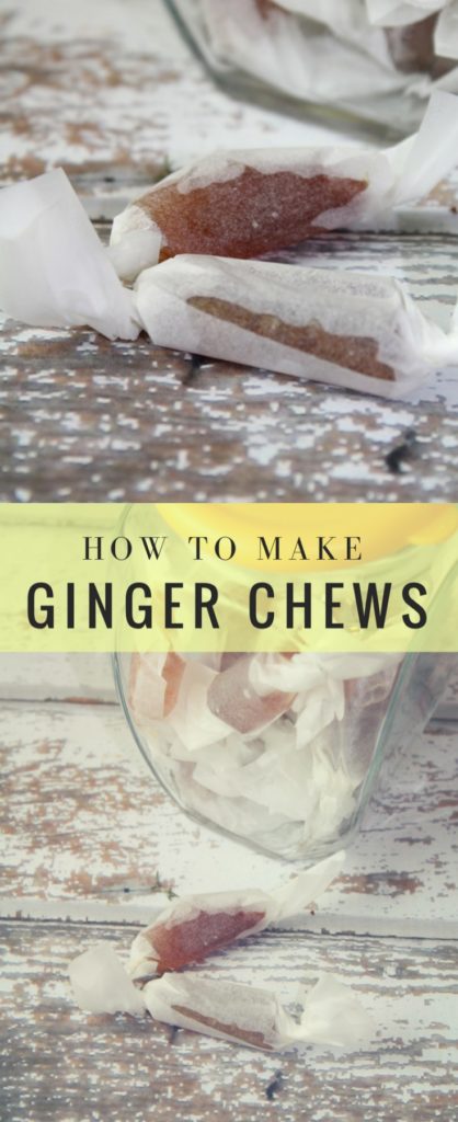 Homemade Ginger Chews