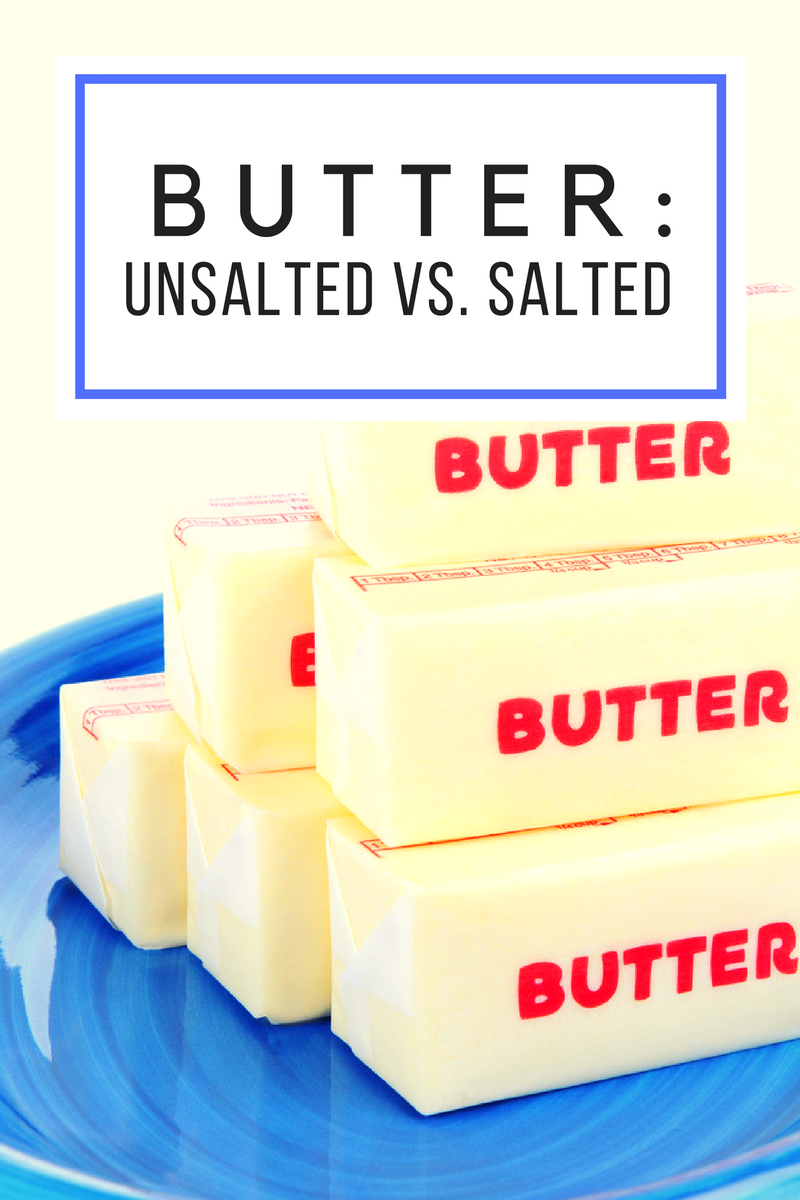Let me share a secret: I love butter. Butter can be a wonderful healthy fat. But what to choose - unsalted or salted?