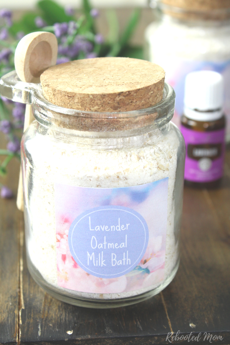 This Oatmeal Lavender Milk Bath is such a wonderful way to support and nourish your skin!