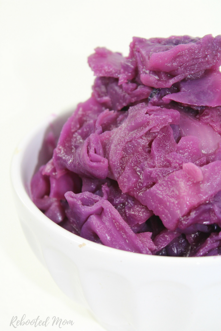 This easy Instant Pot Sweet & Sour Red Cabbage is a combination of sweet and tangy and a wonderful way to make an easy side that everyone will love!