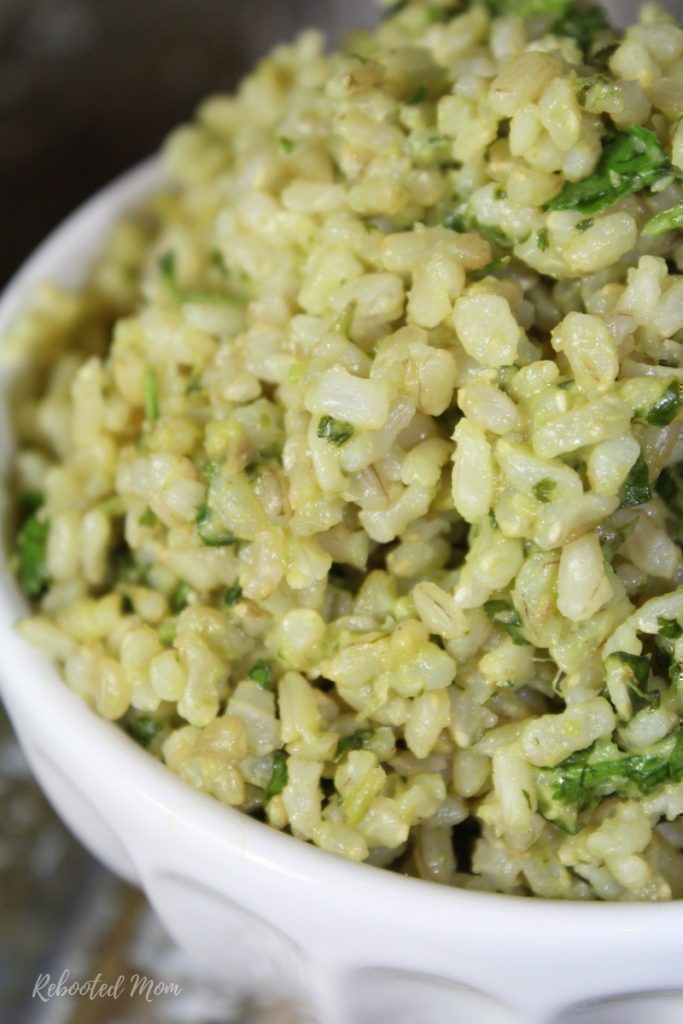 Cilantro Avocado Rice