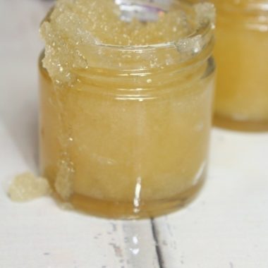Lemon Lavender Honey Lip Scrub