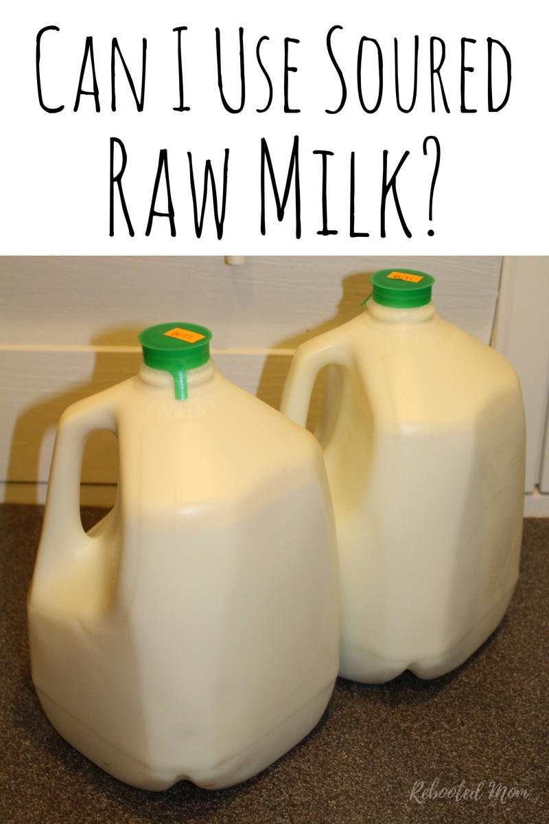 Do you have sour raw milk? Don't toss it out! Unlike pasteurized milk, raw milk doesn't go bad. Check out these wonderful ways to use soured raw milk!