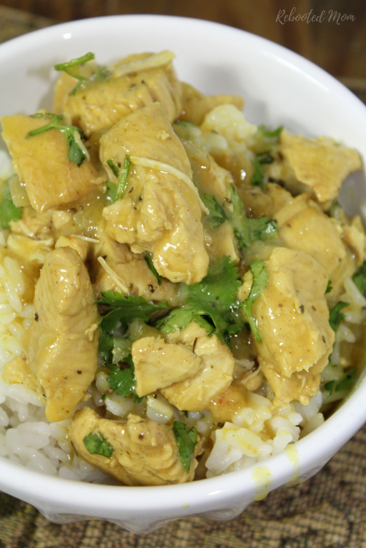 Basil Chicken Coconut Curry