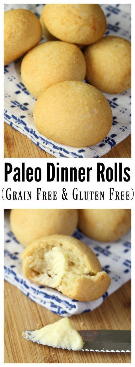 These Paleo Dinner Rolls are grain free and gluten-free, and made with a combination of Tapioca and Coconut Flour.