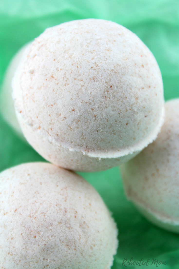 These Himalayan Sea Salt Bath Bombs are super easy to DIY and a wonderful way to relax after a long day! Learn how to easily make these at home!