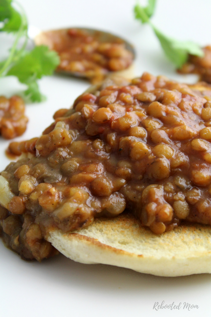 Rich and smoky barbecue lentils that are vegan & gluten-free, made in the Instant Pot or Pressure Cooker and delicious served a variety of ways.