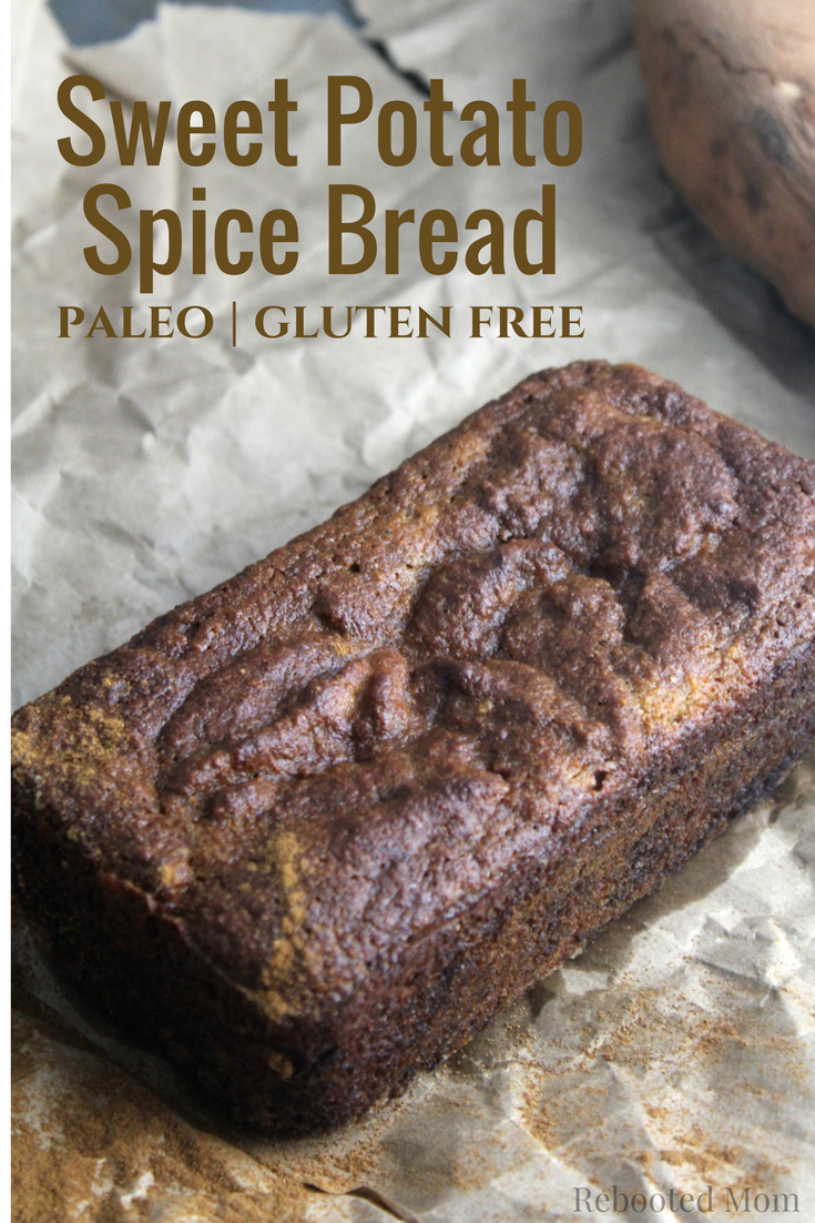 A simple, paleo and gluten free sweet potato spice bread that you can enjoy without any guilt!