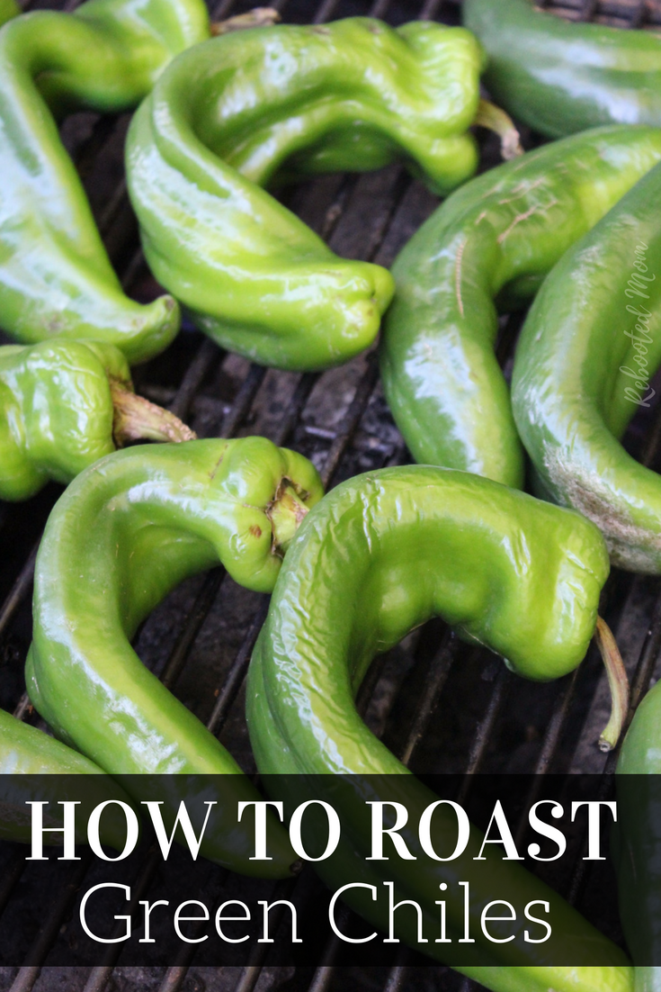 Cool fall weather brings Hatch Green Chiles! Find out how to roast green chiles so you can cook with them all year long!