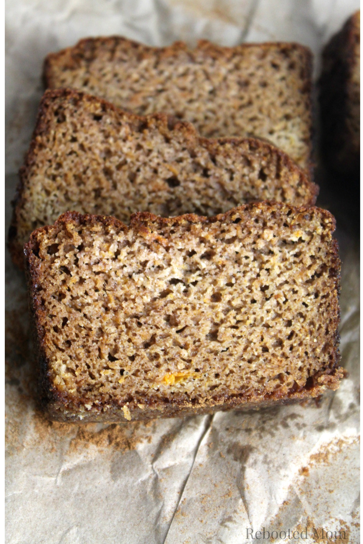 A simple, paleo and gluten free sweet potato spice bread that you can enjoy without any guilt!