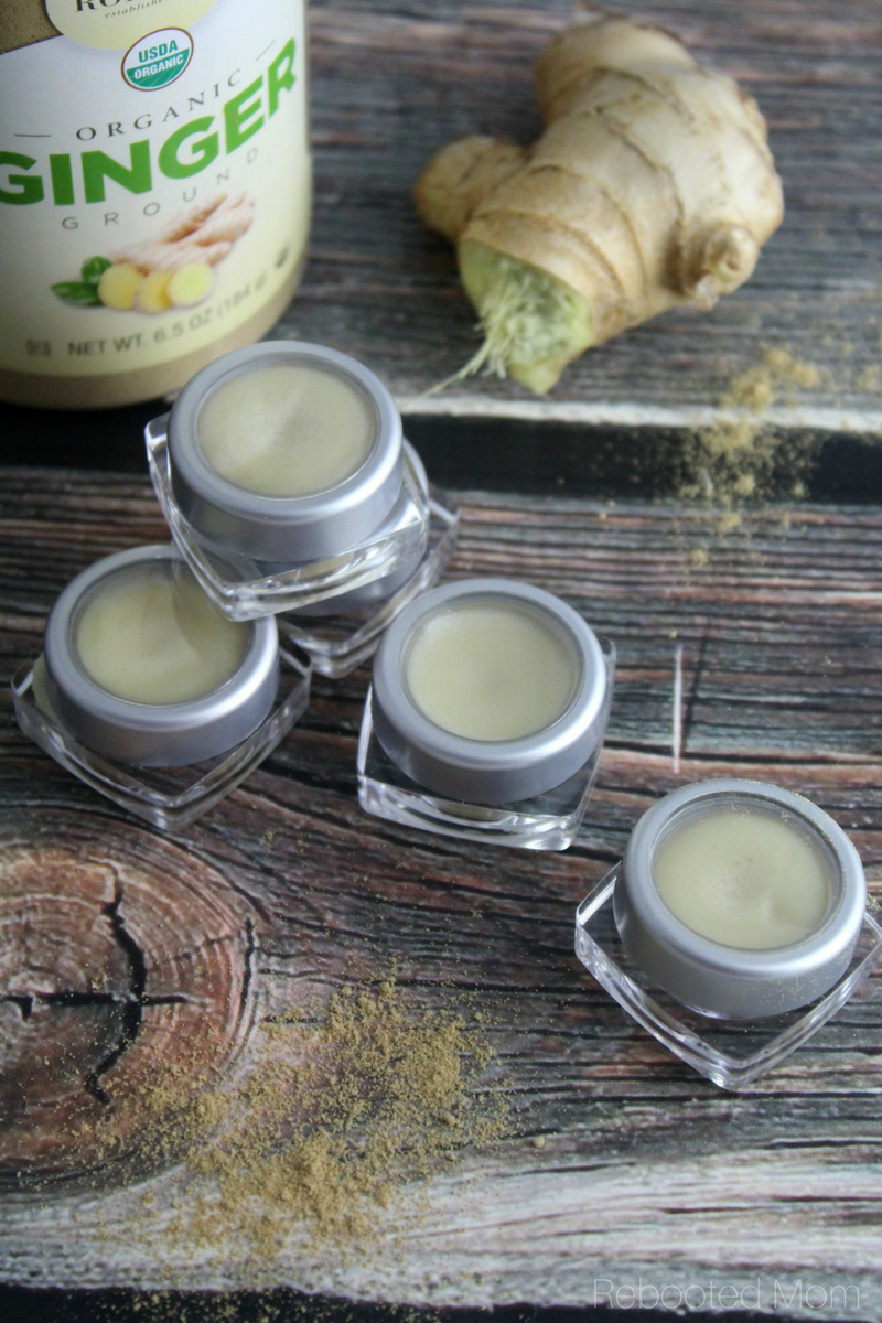 Welcome fall with this simple Ginger Orange Lip Balm - whipped together in less than 5 minutes with 4 simple ingredients!