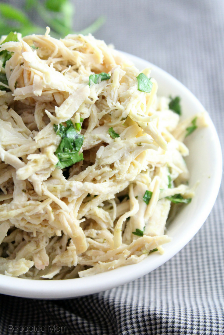 A delicious combination of honey, garlic and ginger gives just the right sweetness to this shredded chicken recipe, which is great over rice or to use as a filling for rolled tacos, burritos and more.