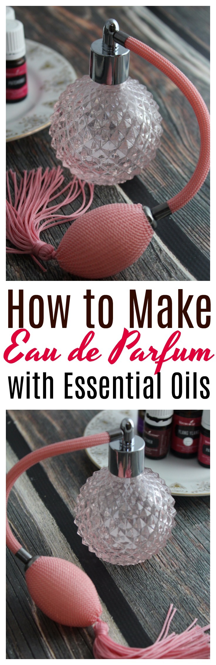 Find out how to make your own homemade perfume with essential oils - for you, or to give as a gift!  #perfume | #essentialoils | #DIY
