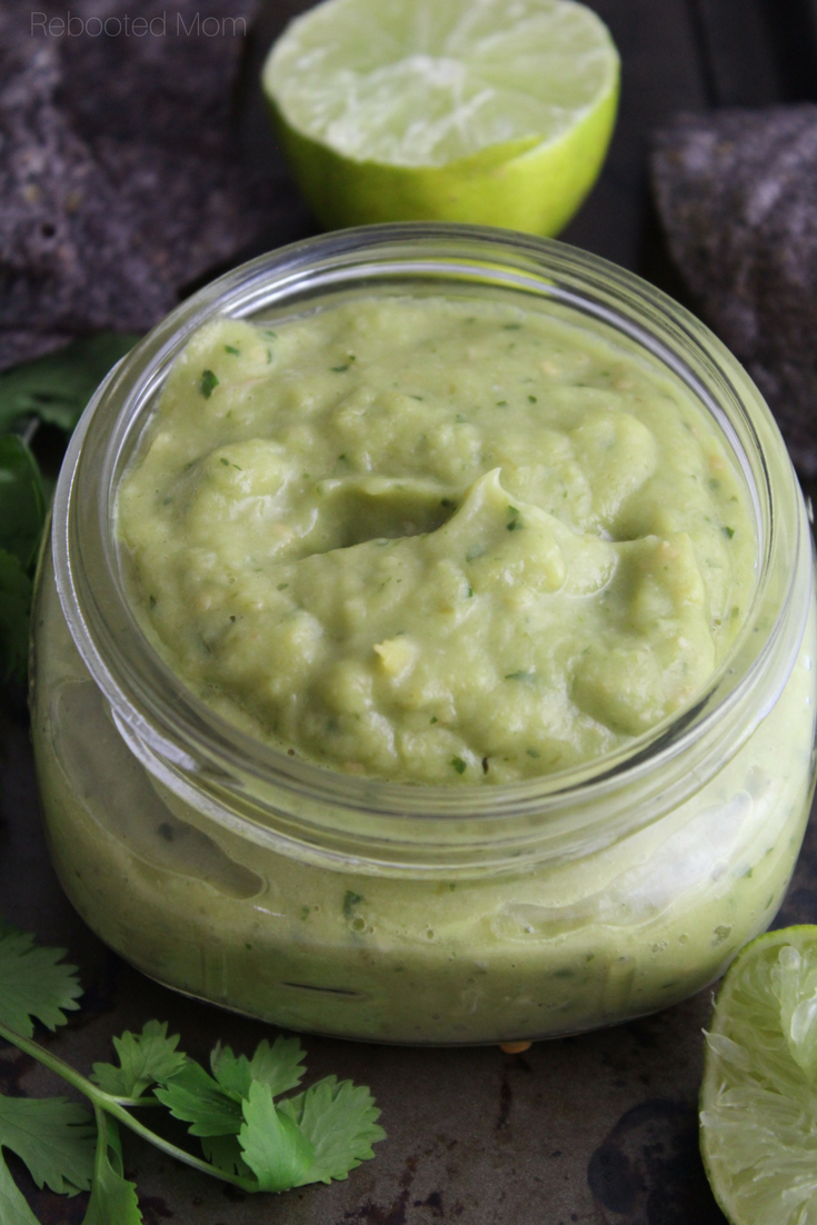 This salsa recipe is a combination of creamy guacamole and spicy salsa verde - it'll be a hands-down favorite with everyone in the family!