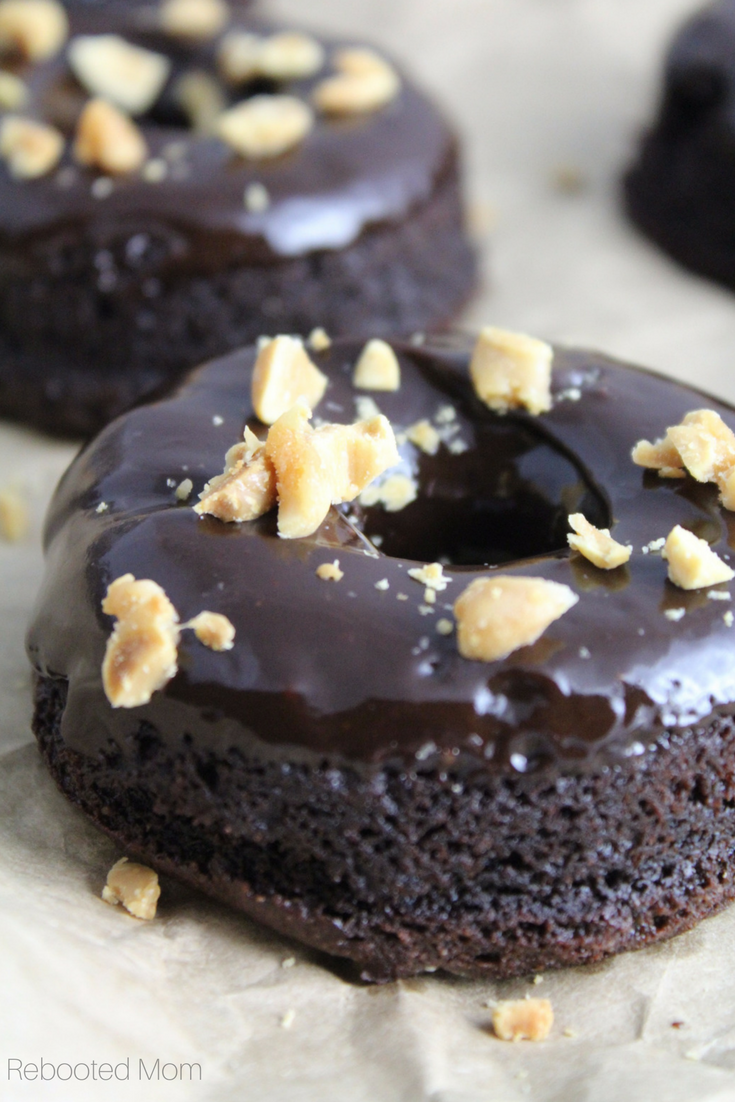Sweet potatoes are combined with chocolate in these decadent Sweet Potato Chocolate Donuts that are gluten-free, grain-free and easily adapted to be dairy-free!