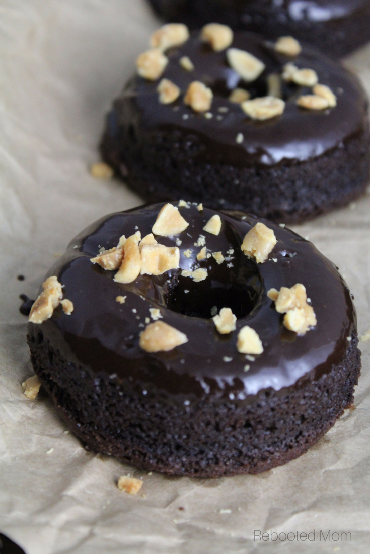 Sweet potatoes are combined with chocolate in these decadent Sweet Potato Chocolate Donuts that are gluten-free, grain-free and easily adapted to be dairy-free!