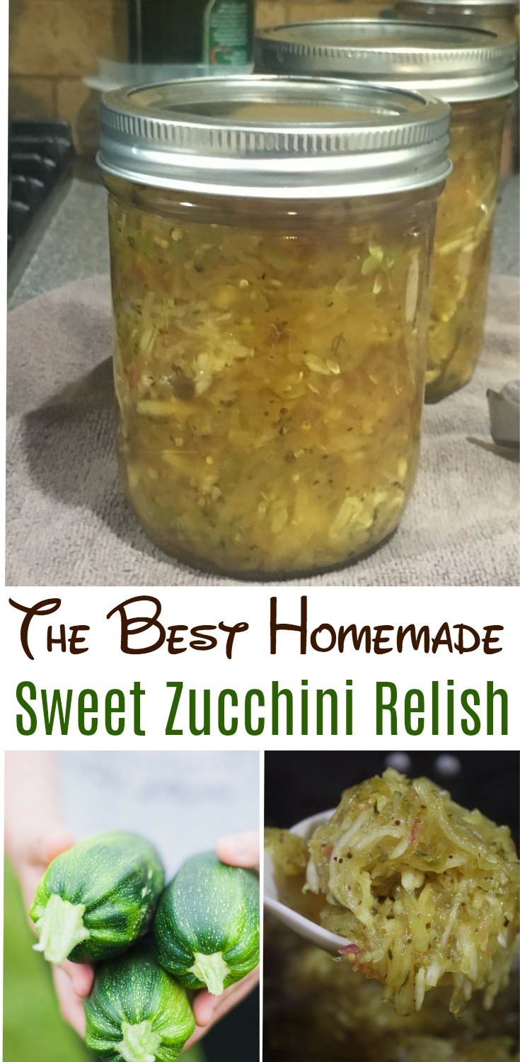 Sweet Zucchini Relish