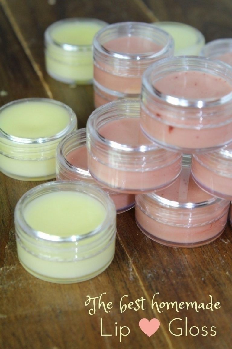 The Best Homemade Lip Gloss - Rebooted Mom