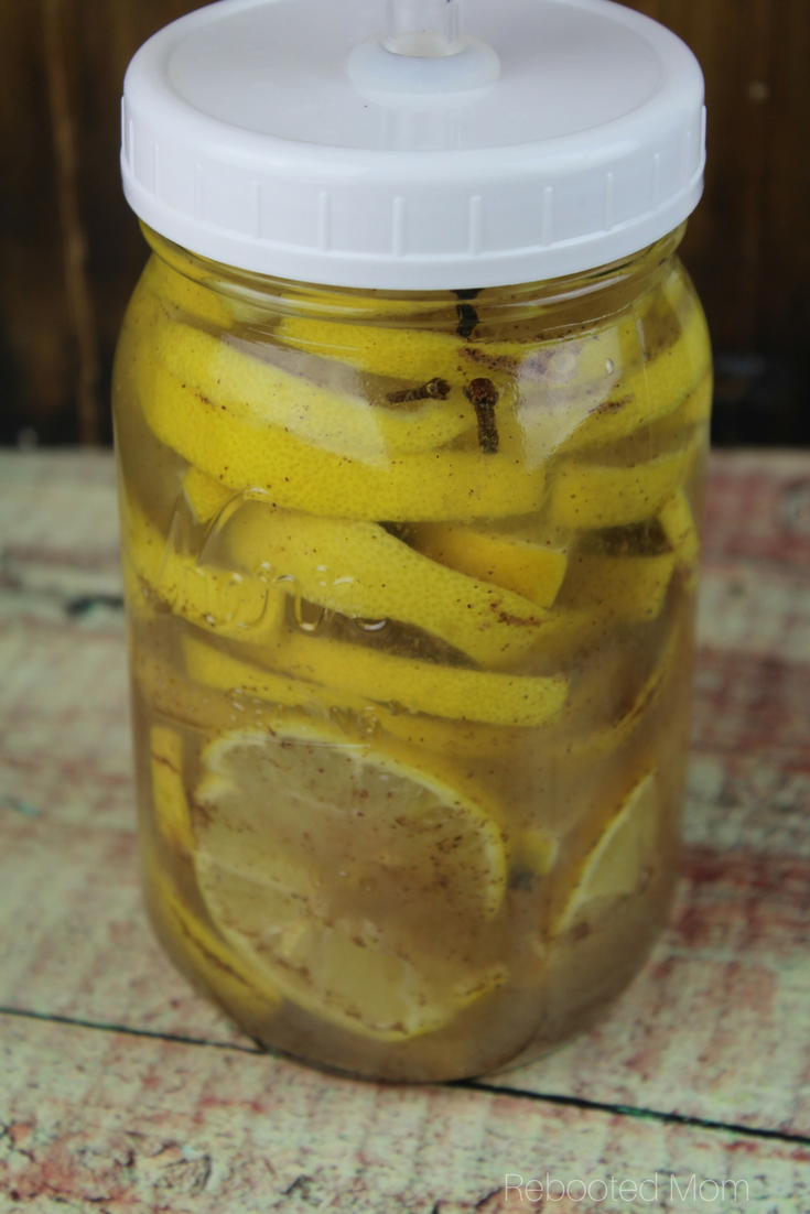  A wonderful way to use an abundance of lemons ~ this lacto-fermented lemon recipe is a little spicy and a little sweet! #lemons #lactoferment #ferment #guthealth